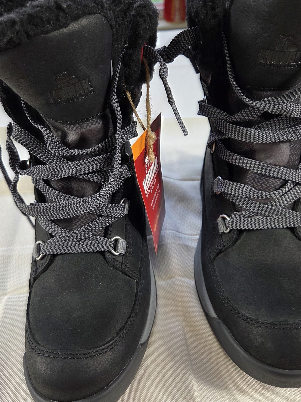 Kodiak Waterproof PrimaLoft Winter Snow Boots Black Women's US 5 NWT